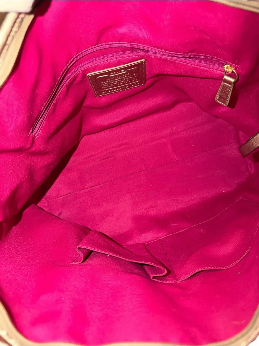 Coach Peyton Tattersall Tote